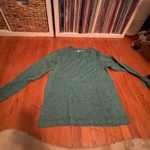 Figs green under scrub top and Blue green joggers medium